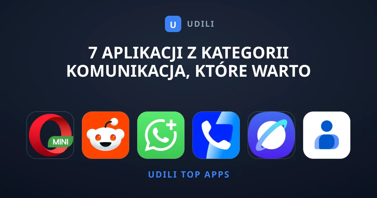 7 aplikacji z kategorii Komunikacja, które warto pobrać